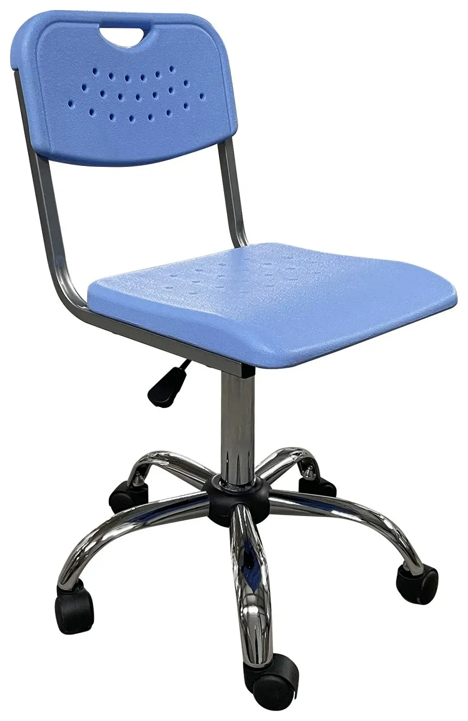 Детский стул для школьника регулируемый polini kids city polini kids smart l белый синий